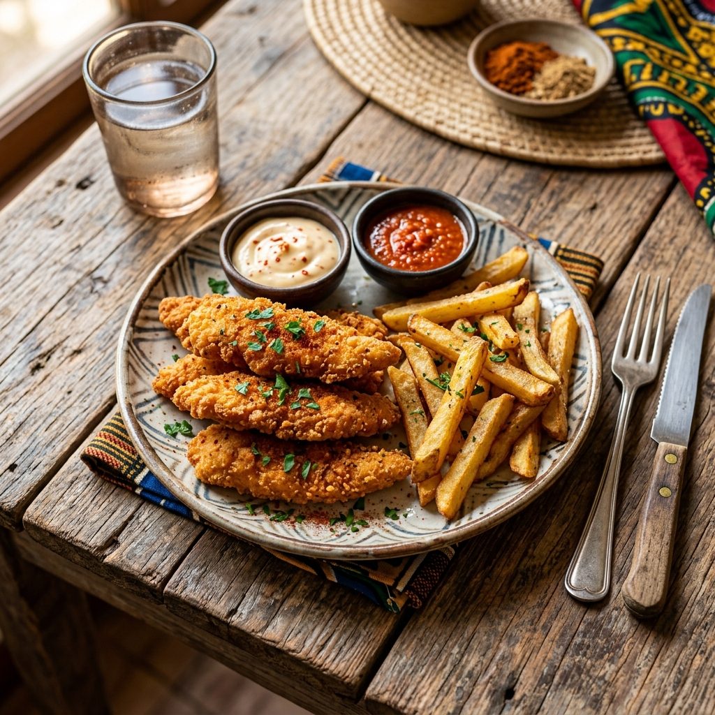 Tenders de Poulet (4 pcs)