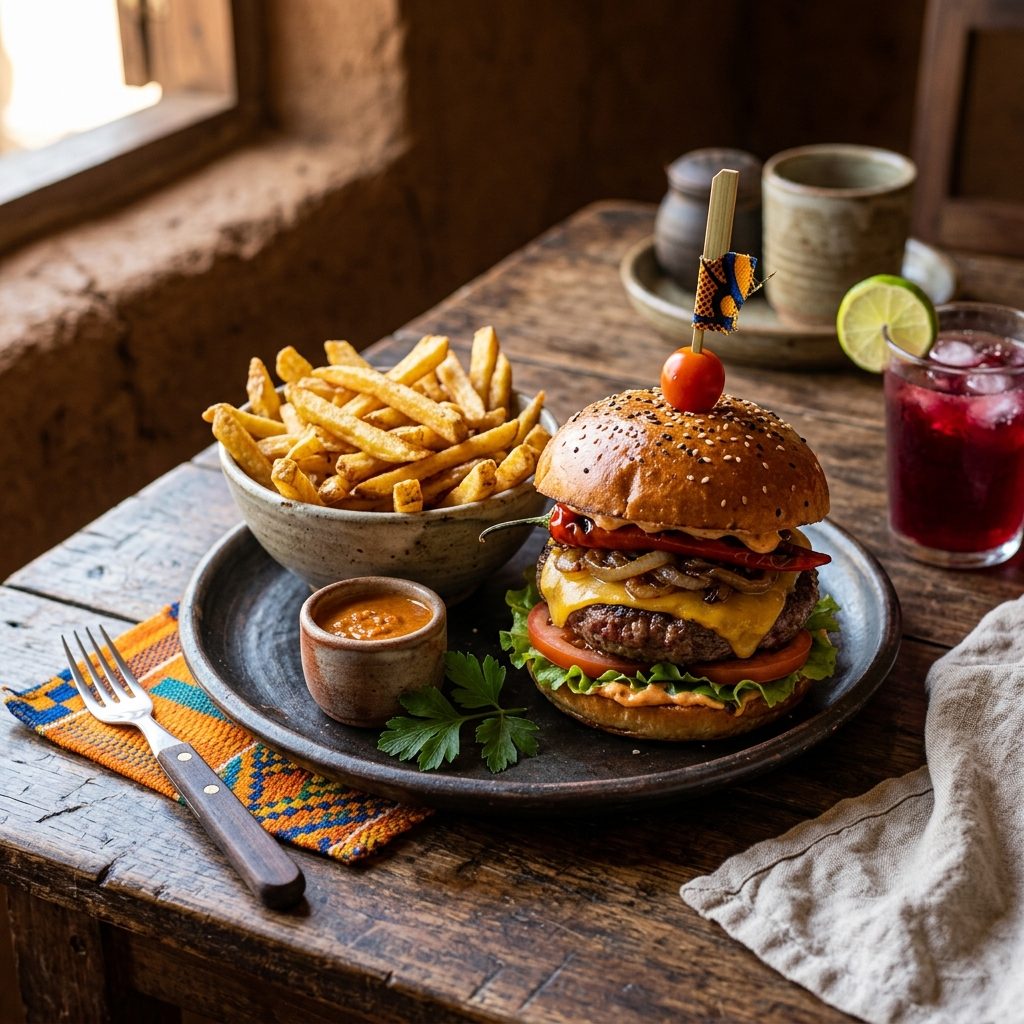 Empire Burger + Frites