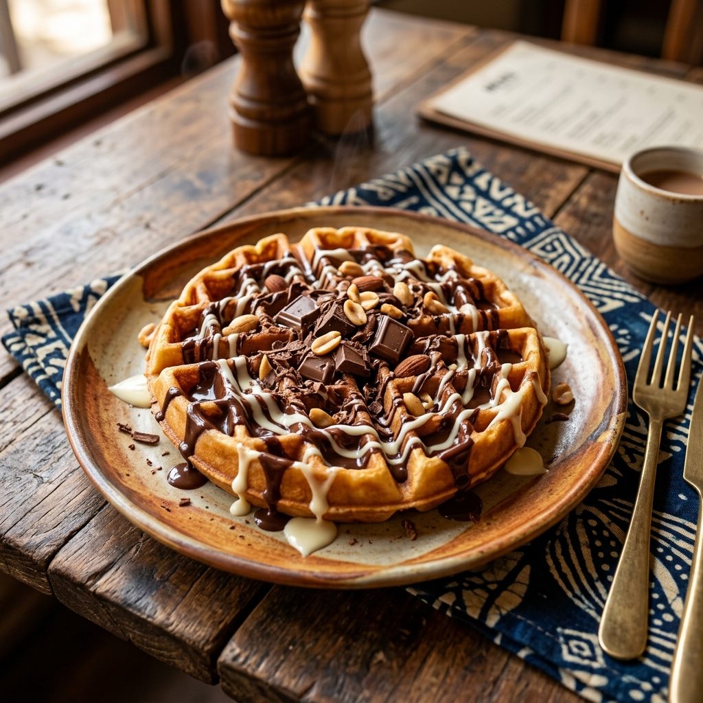 Gaufre Double Chocolat