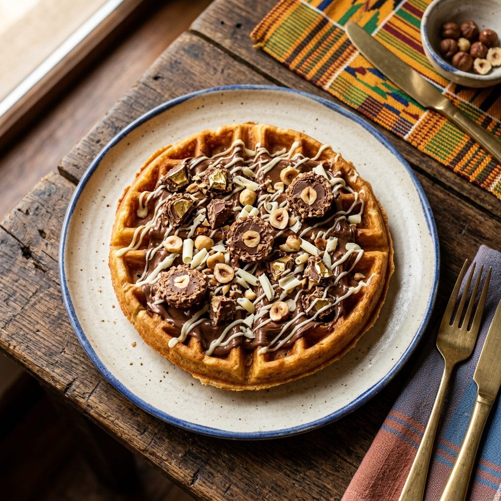 Gaufre Ferrero Rocher
