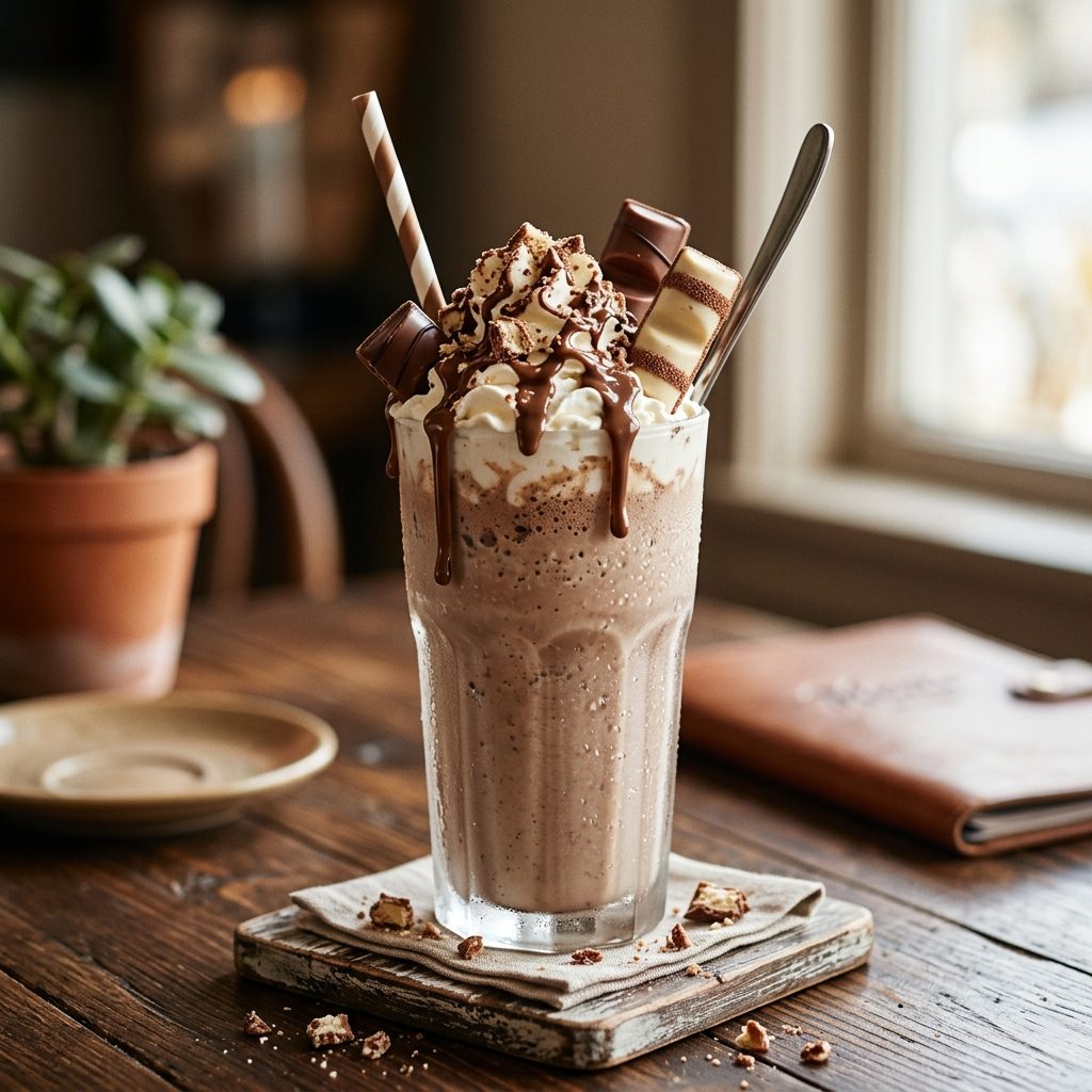 Milkshake au Kinder Bueno